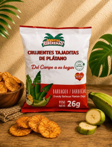BBQ Flavored Plantain Chips